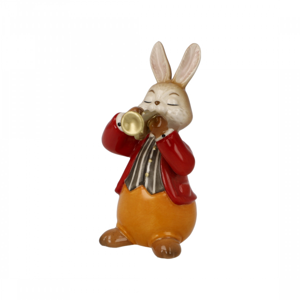 Goebel Figur Hase Eifriger Trompeter NEUHEIT 2024