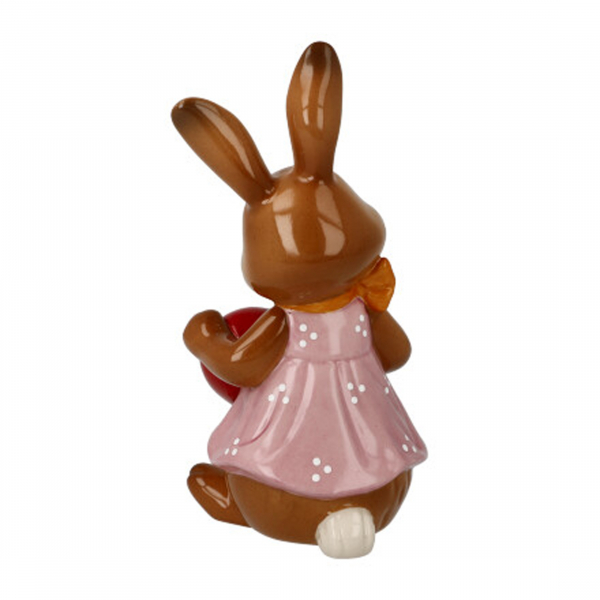 Goebel Figur Hase - Alles Liebe ! - Hasenmädchen mit Herz NEUHEIT 2024