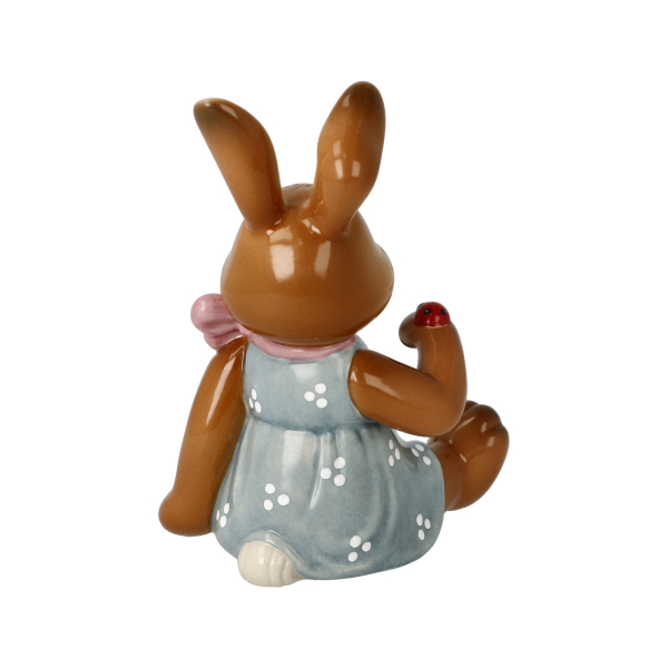 Goebel Hase Glückskind NEUHEIT 2025 Hasenmädchen mit Maikäfer Figur
