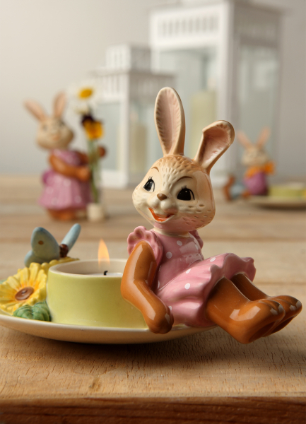 Goebel Hase Süße Blumenfee NEUHEIT 2025 Hasenmädchen mit Blumen und Kristallsteinen