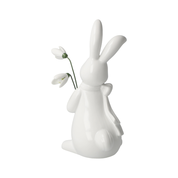 Goebel Snow White Lovely Snow Bells Hase mit Schneeglöckchen NEUHEIT 2025
