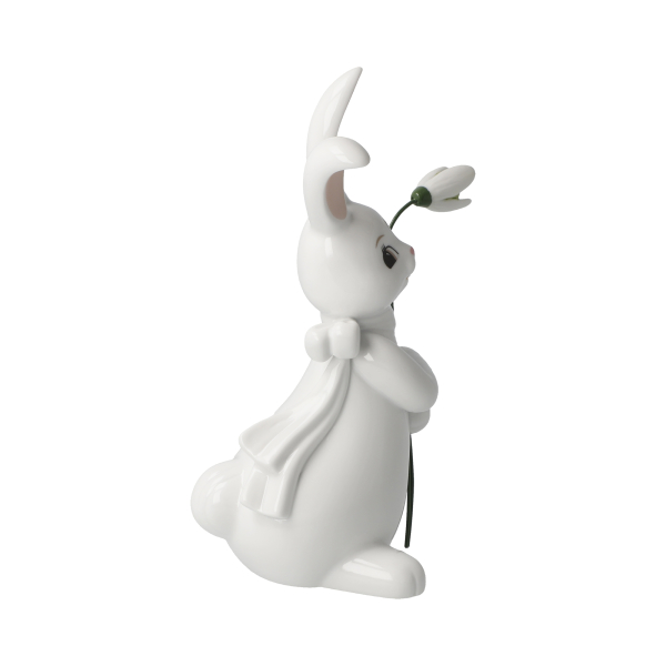 Goebel Snow White Lovely Snow Bells Hase mit Schneeglöckchen NEUHEIT 2025