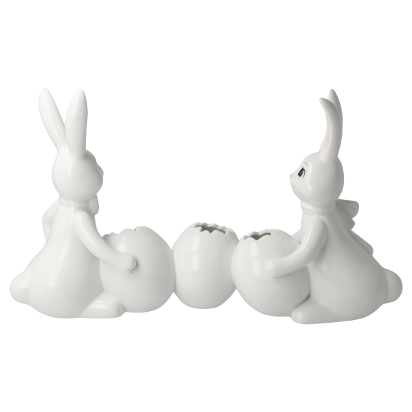 Goebel  Hasen mit Vase Snow White - Spring Feelings NEUHEIT 2025