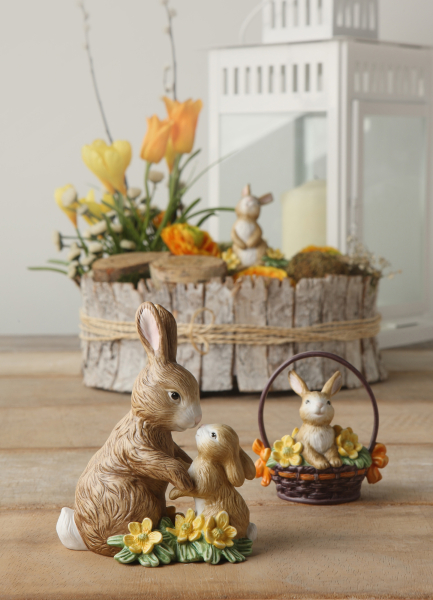 Goebel Jahreshase 2025 limitierte Edition Hasen mit Winterlingen Ostern