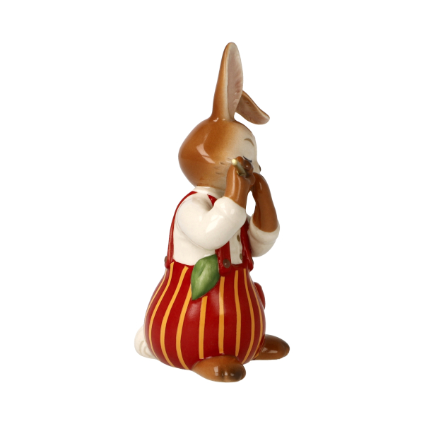 Goebel Figur Hase - Lustiger Flötist - Musikanten Ostern NEUHEIT 2026 Hasenorchester Flötenspieler