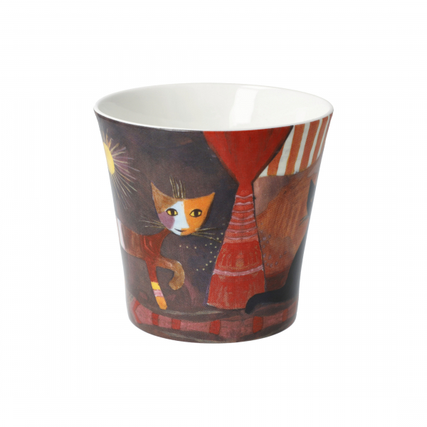 Goebel Rouge Rosina Wachtmeister Tasse Künstlerbecher Teetasse Kaffeetasse Porzellantasse