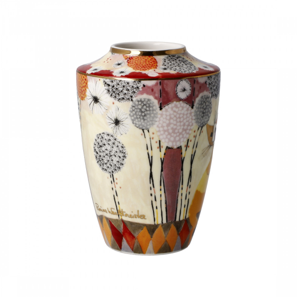 Goebel Saffioni Vase Rosina Wachtmeister Katzen Blumenvase Porzellan Vase ANGEBOT