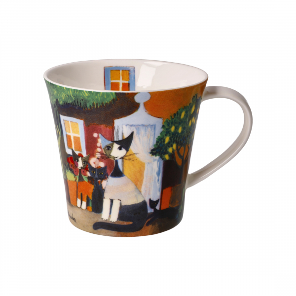 Goebel Una bellissima giornata - Coffee-/Tea Mug Tasse Rosina Wachtmeister Katzen NEUHEIT 2023