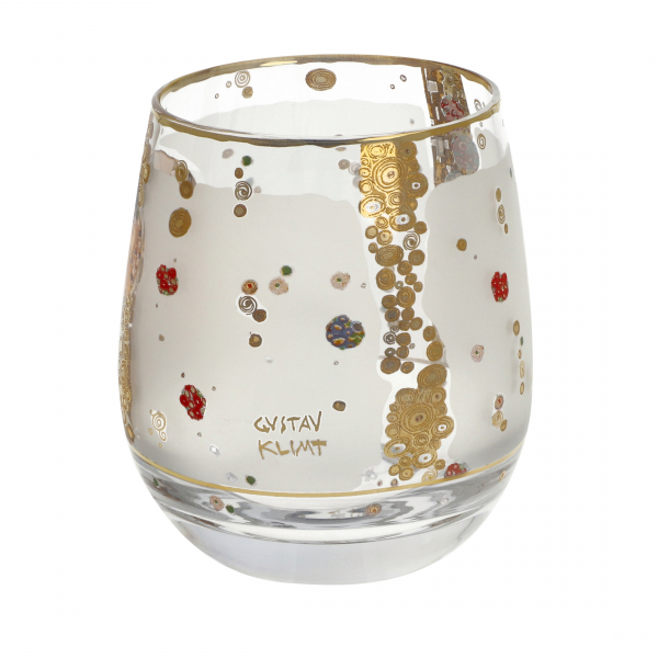 Goebel Windlicht Der Kuss Gustav Klimt NEUHEIT 2024 Teelichthalter Glas