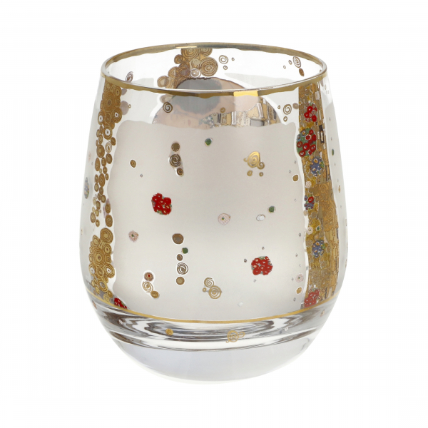 Goebel Windlicht Der Kuss Gustav Klimt NEUHEIT 2024 Teelichthalter Glas