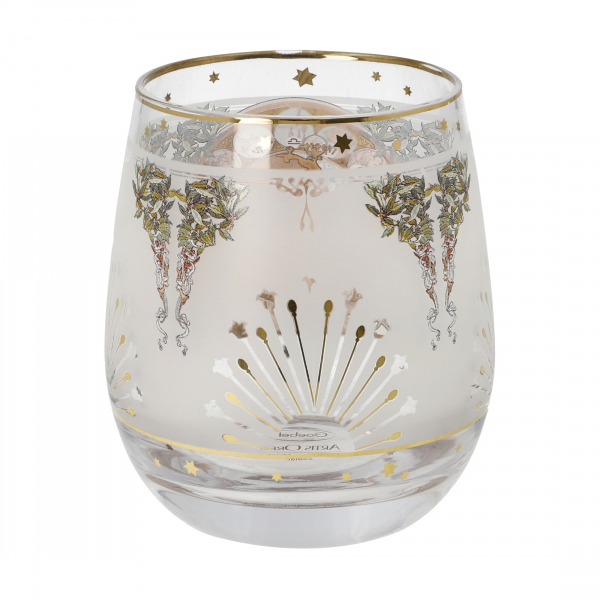 Goebel Windlicht Alphonse Mucha Sternzeichen NEUHEIT 2024 Teelichthalter Glas