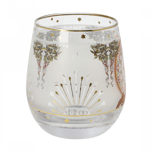 Goebel Windlicht Alphonse Mucha Sternzeichen NEUHEIT 2024 Teelichthalter Glas