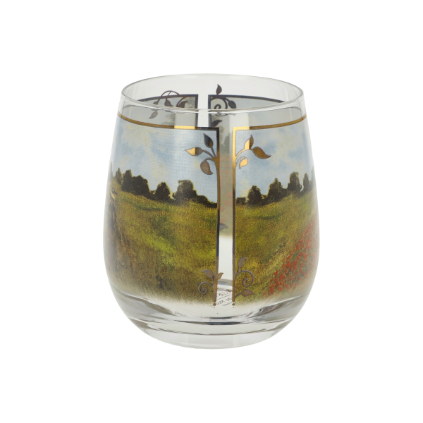 Goebel Windlicht Claude Monet Mohnfeld Teelicht Glas NEUHEIT 2025