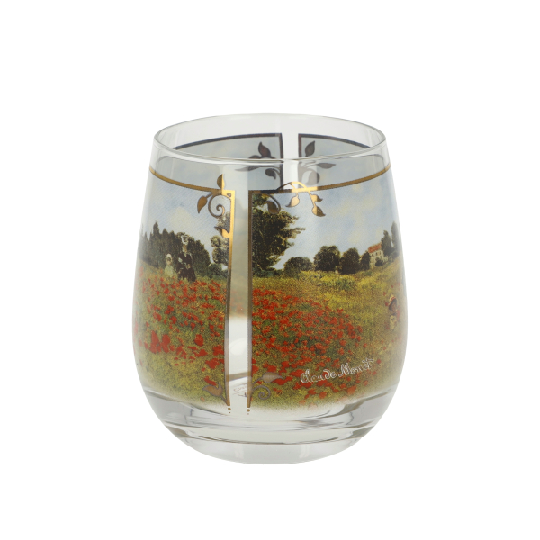 Goebel Windlicht Claude Monet Mohnfeld Teelicht Glas NEUHEIT 2025