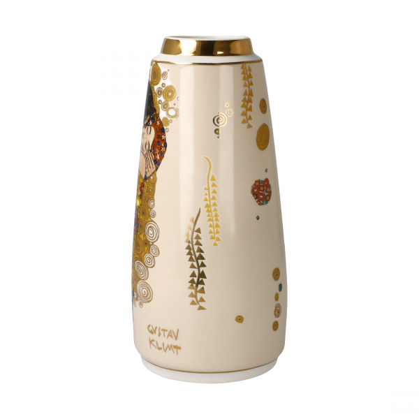 Goebel Der Kuss Vase 18,5 cm Gustav Klimt Künstler Motiv Porzellanvase NEUHEIT 2024 Blumenvase