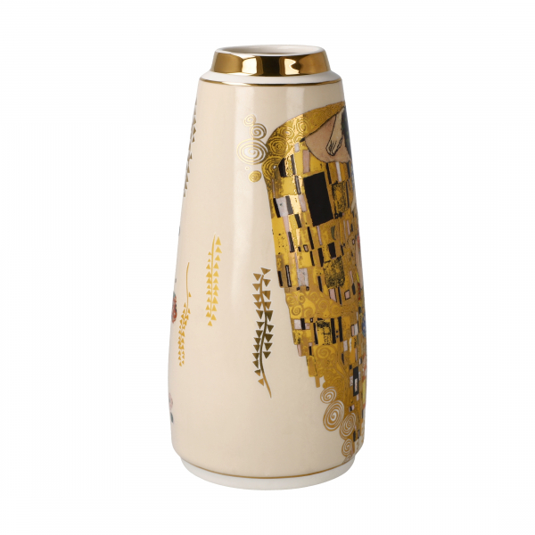 Goebel Der Kuss Vase 18,5 cm Gustav Klimt Künstler Motiv Porzellanvase NEUHEIT 2024 Blumenvase