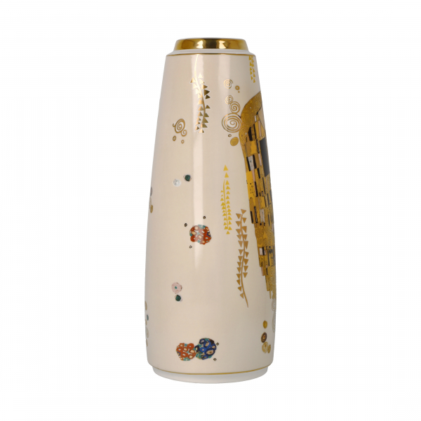 Goebel Der Kuss Vase 26,50 cm Gustav Klimt Künstler Motiv Porzellanvase NEUHEIT 2024 Blumenvase