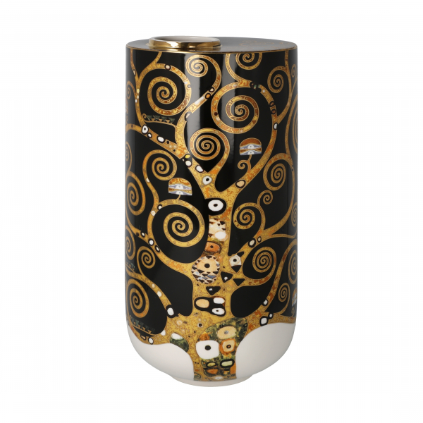 Goebel Der Lebensbaum Vase 25,50 cm Gustav Klimt Künstler Motiv Porzellanvase NEUHEIT 2024 Blumenvase
