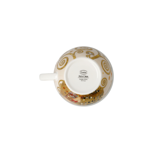 Goebel Der Kuss Gustav Klimt Künstler Jumbotasse Tasse Teetasse Cappuccinotasse NEUHEIT 2024 Porzellan