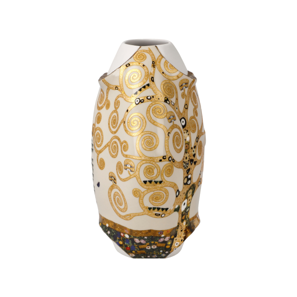 Goebel Der Lebensbaum Vase 13,5 cm Gustav Klimt Künstler Motiv Porzellanvase NEUHEIT 2026 Blumenvase
