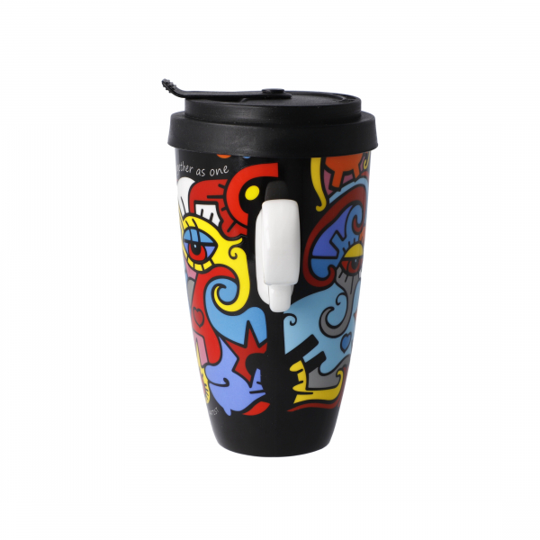 Goebel Billy the Artist - Together - Tasse Trinkbecher NEUHEIT 2021 Mug To Go mit Deckel Teetasse Kaffeetasse Porzellan