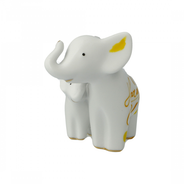 Goebel Mini Elefant in Love Glück & Harmonie Elephant de luxe Figur ANGEBOT aus dem Display