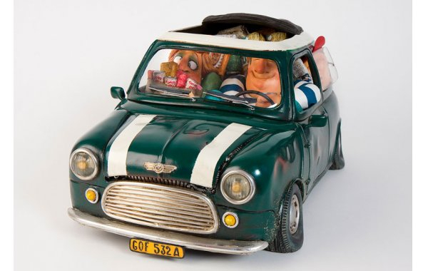 Guillermo Forchino FO85062 MY FIRST LOVE Auto Comic 26cm mini cooper