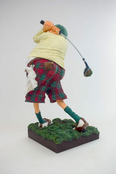 Guillermo Forchino FO84002 Golfer Figur Comic Art 20cm Figur Geschenk Idee Skulptur