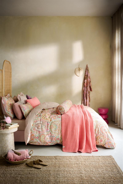 PIP STUDIO Jabali Flower Coral Bettwäsche 135x200cm Kopfkissen und Bettbezug