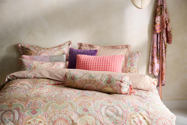 PIP STUDIO Jabali Flower Coral Bettwäsche 135x200cm Kopfkissen und Bettbezug