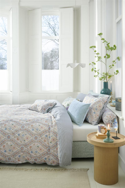 PIP STUDIO Ornamento Ramo White Bettwäsche 135x200cm Kopfkissen und Bettbezug