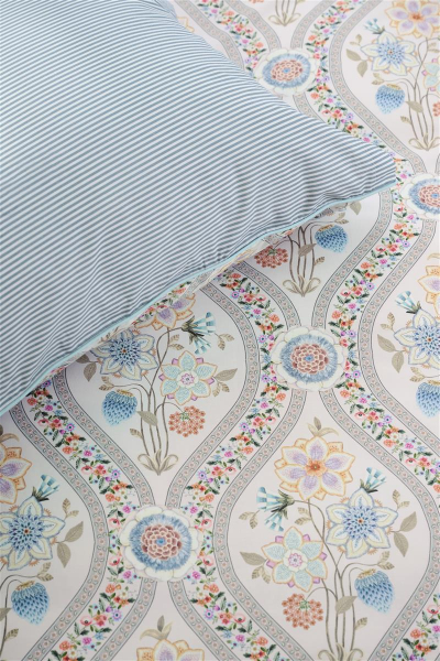 PIP STUDIO Ornamento Ramo White Bettwäsche 135x200cm Kopfkissen und Bettbezug