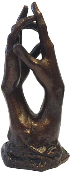 Parastone Pocket art Auguste Rodin Hände -Hands Replikat im Geschenkkarton Museumsrebilikat