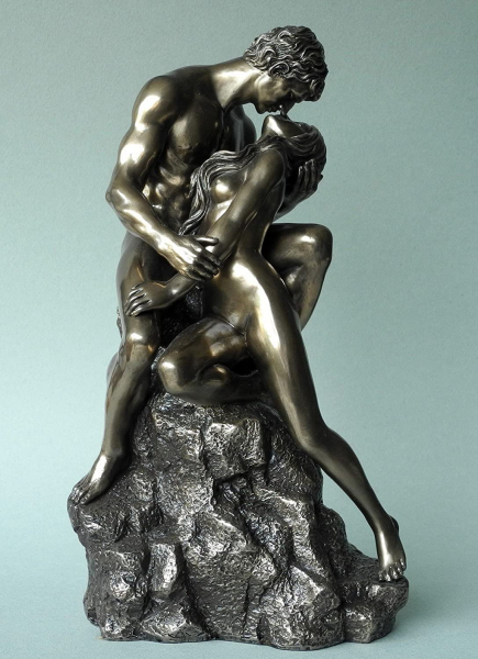 Parastone Body Talk The Lovers II Liebespaar Skulptur Statue Frau Museumsshop