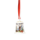 Rosenthal Hutschenreuther Sammelserie 2023 - Am Weihnachtsbaum die Lichter brennen - Porzellanglocke - Glocken - Weihnachtslieder