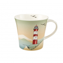 Goebel  Lighthouses Tasse Trinkbecher Künstlerbecher Porzellantasse Scandic Home