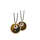 Goebel LOTUS Yin Yang Kette mit Swarovski® Kristall NEUHEIT 2019 Halskette schwarz weiß