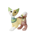 Goebel Colours of Paradise - Minikatze Fiore Rosina Wachtmeister Katze Porzellan