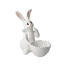Goebel Hase Snow White " Cute Girl "  Hasenmädchen mit Schale Ostern NEUHEIT 2024