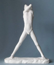 George Minne Adolescent Der Jüngling 27 cm Skulptur Figur Parastone Musem Replikat