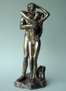 Parastone Body Talk Lovers Embrace behind Liebespaar Umarmung Skulptur Statue Frau Museumsshop